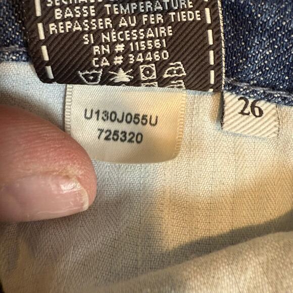 7 for all Mankind A Pocket Jeans size 26 Bootcut Boot Cut - Picture 11 of 15